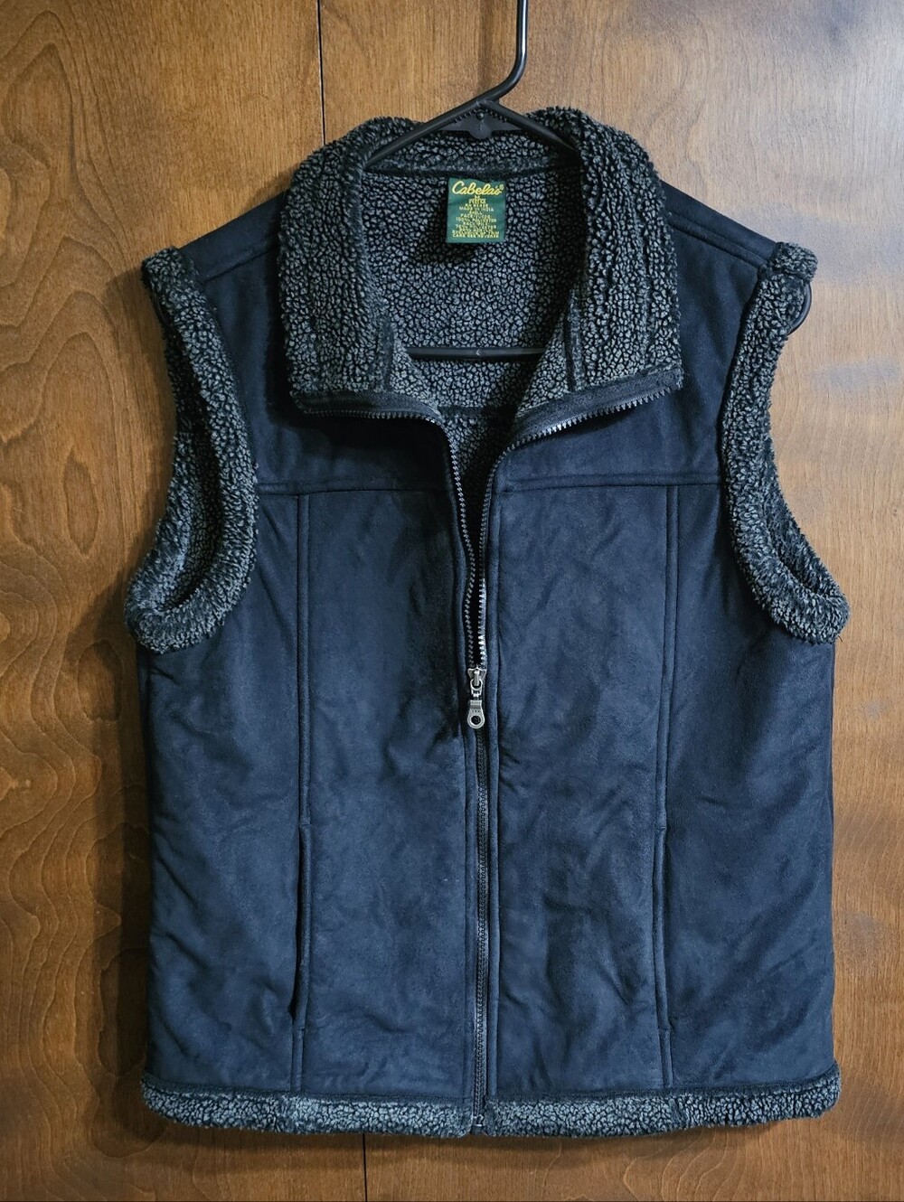 Cabela's Faux Suede Women's Vest Sz M